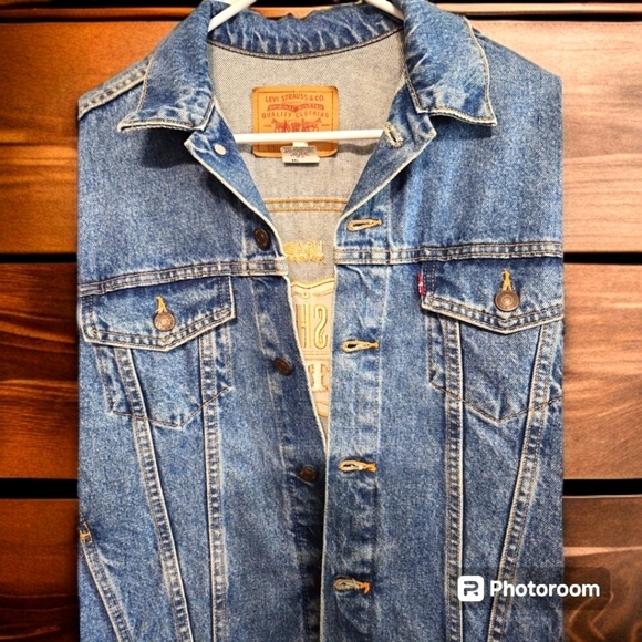 Levi Strauss Denim Jacket Nashville Star XSmall - Picture 2 of 10
